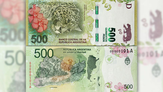 Ofrecen hasta $100 mil al suertudo propietario de este billete de $500