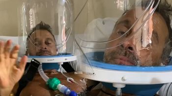 Conmovedor video de Sergio Lapegüe en terapia intensiva: ¡Voy a volver a respirar!