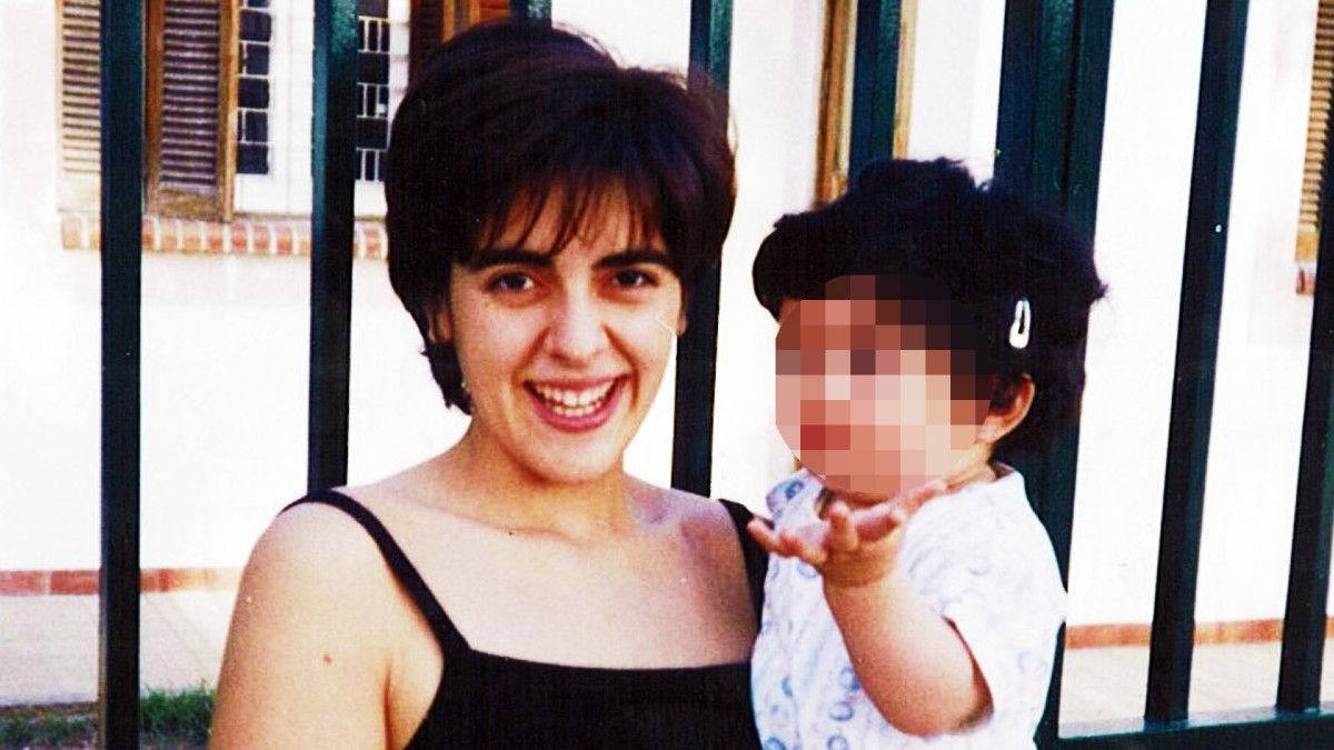 Marita, junto a su hija, Micaela. 