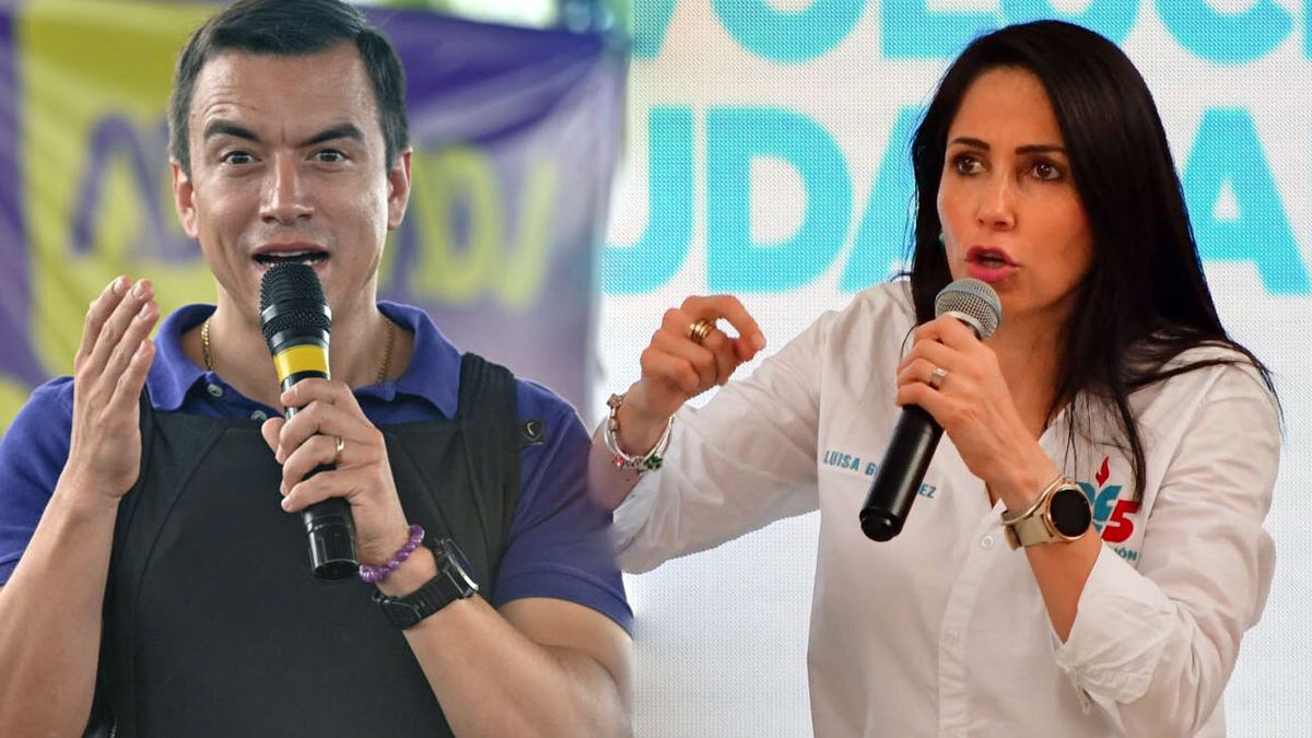 Elecciones presidenciales en Ecuador: el país define su futuro entre Daniel Noboa y Luisa González (Foto: archivo)