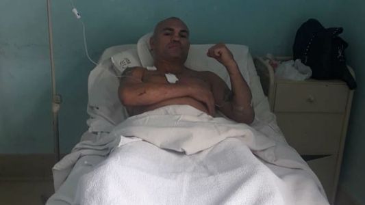 El mensaje de Rodrigo La Hiena Barrios tras ser apuñalado: Me dieron por la espalda