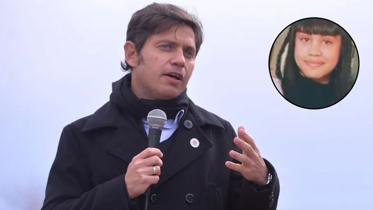 Axel Kicillof analiza suspender el cierre de campaña tras el crimen de una nena en Lanús