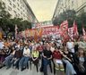 Con reproches a Santoro, el FIT cerró su campaña con un acto en el Obelisco