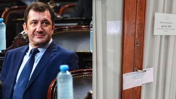 caso kueider: los videos en los que se ve al exsenador contando dinero en su oficina