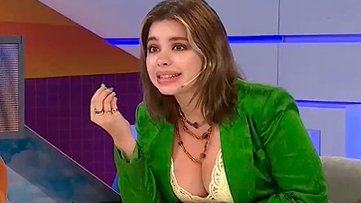 El furcio de Anna Chiara del Boca en su nota en Intrusos.
