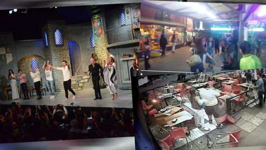 Confuso y violento episodio en la puerta del teatro donde se presenta Abracadabra