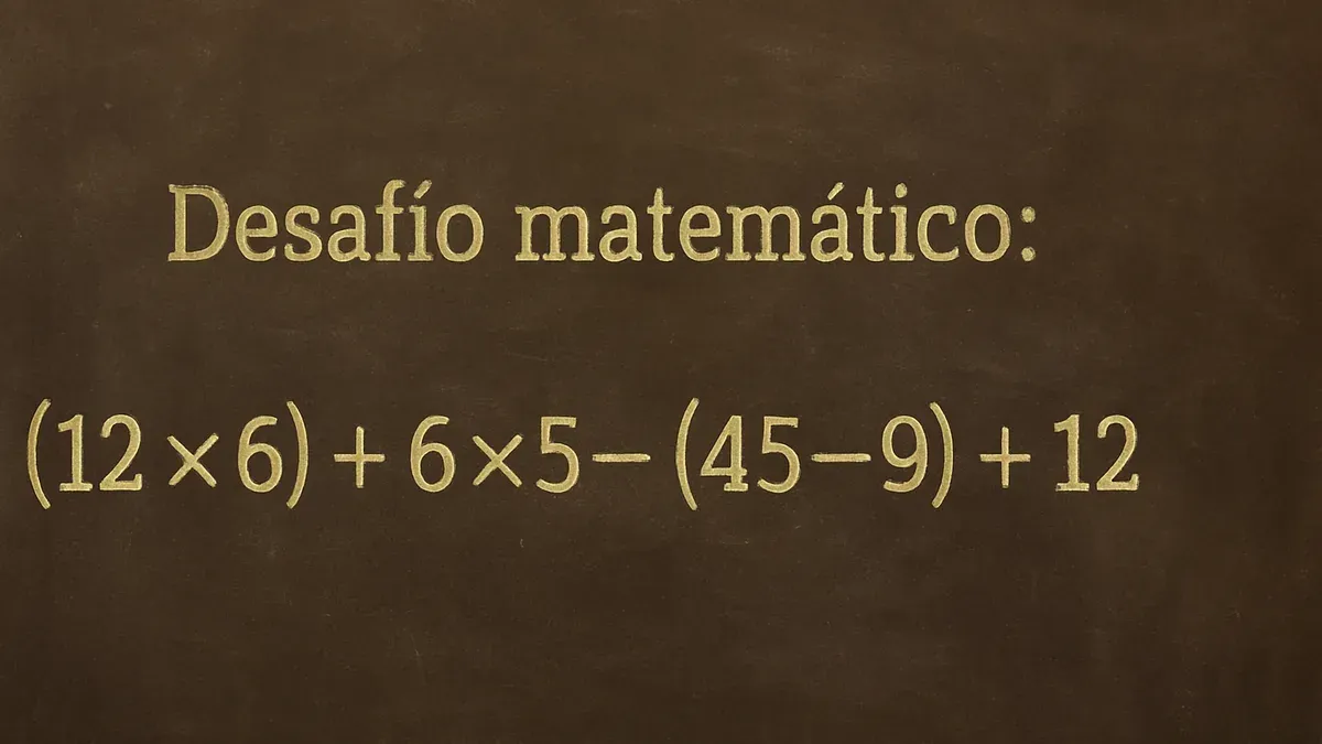 La regla esencial para resolver este desafío matemático es conocido como PEMDAS (por sus siglas en inglés) o jerarquía de operaciones.