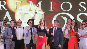 Fátima Florez se llevó el Carlos de Oro