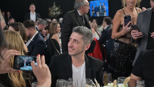 Jey Mammon y una llamativa foto en los premios Martín Fierro que dio que hablar
