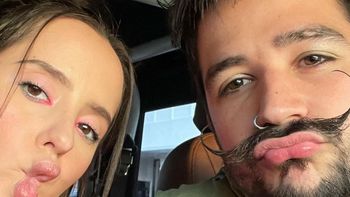 Evaluna Montaner y su marido, el colombiano Camilo Echeverry. 