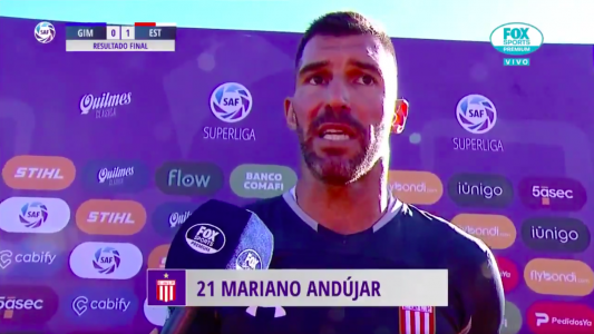 Andújar: Tijanovich, a pesar de que no tiene nada en la cabeza, juega muy bien