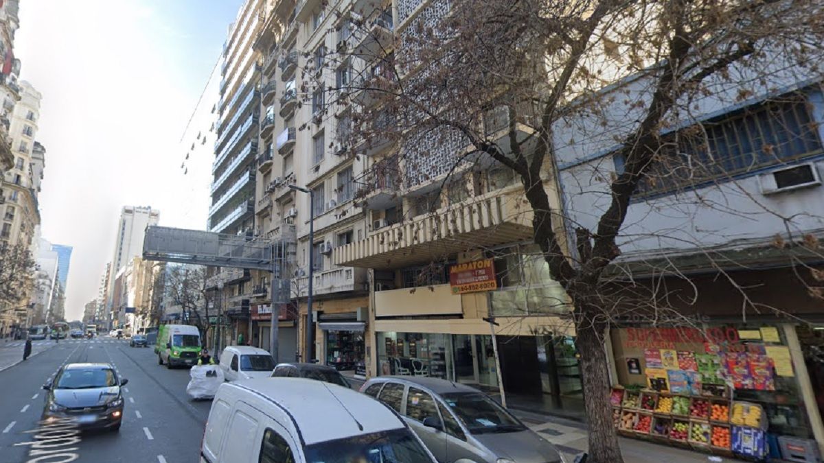 Abuso. El hecho ocurrió en avenida Córdoba 860. Foto: captura Google Maps. 