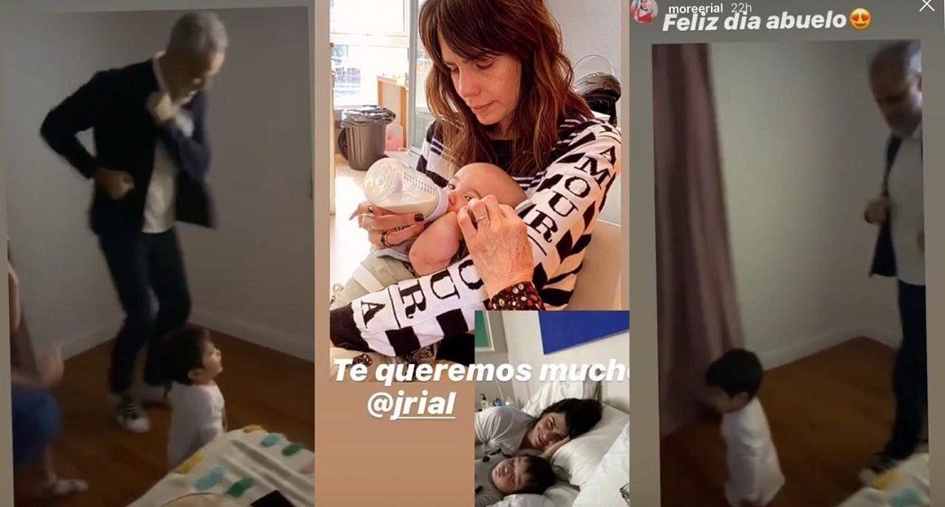 Video: El costado más tierno de Jorge Rial con su nieto Francesco