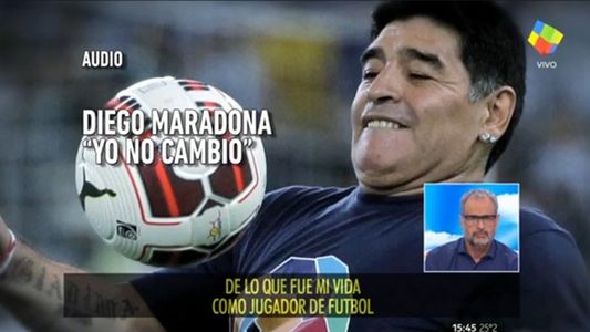 Diego Maradona desmintió un arreglo con Claudia Villafañe: No hay, hubo ni habrá acercamiento
