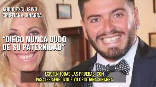 Cristiana Sinagra furiosa con Matías Morla: No sé por qué ataca a mi hijo, y Maradona nunca dudó de su paternidad