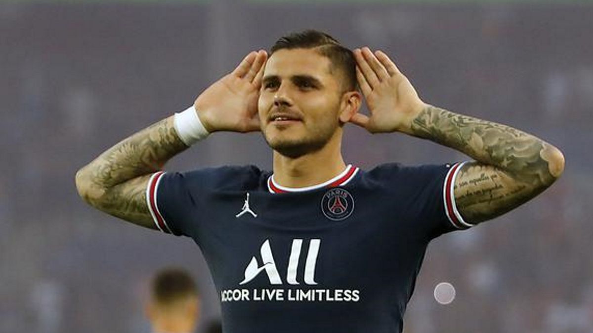 Mauro Icardi reabrió su cuenta de Instragram
