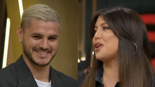 El frío saludo de Wanda Nara a Mauro Icardi en MasterChef que dejó a todos helados