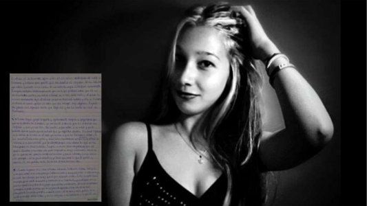 Filtran inédita carta de Nahir Galarza sobre la violencia de Fernando Pastorizzo