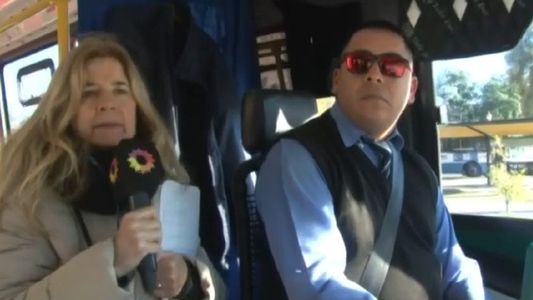 Mercedes Ninci fue bajada de un colectivo en vivo en medio del paro general: el video