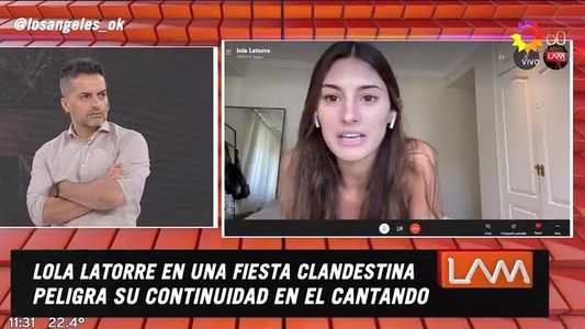 La palabra de Lola Latorre: Nunca fui como invitada a la fiesta, lo que hice fue de boluda