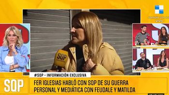 Tras su cruce en redes, Fernanda Iglesias fulminó a Marcela Feudale: Re mala vibra, no me tomaría ni un café
