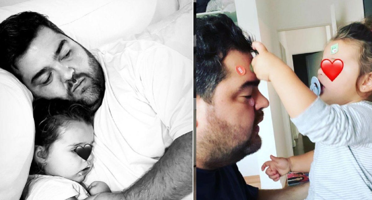 La preocupación de Darío Barassi por la salud de su hija