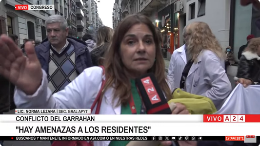 Conflicto en el Garrahan: denuncian amenazas de despidos a residentes y que el Gobierno no ofreció ninguna propuesta