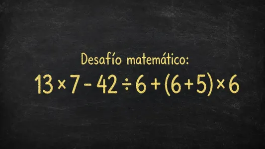 Desafío Matemático: ¿resolvés bien esta cuenta con signos sin apurarte?