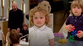 masterchef celebrity: german martitegui llevo por primera vez a su hijos a la tv