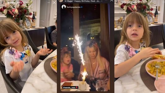 La hija menor de Wanda Nara y sus divertidas declaraciones sobre Argentina