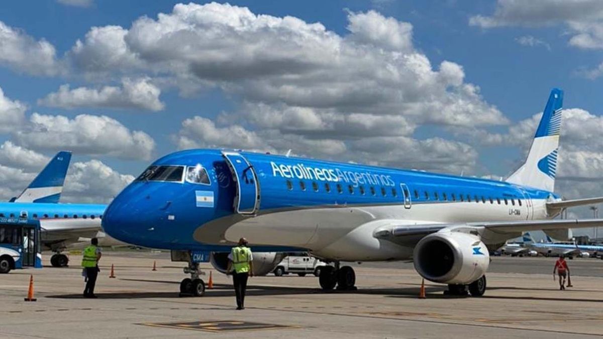 El tercer vuelo de Aerolíneas Argentinos trajo al país 229 repatriados de Israel. (Archivo)