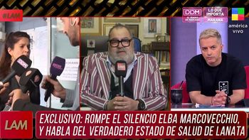 elba marcovecchio revelo cual es el verdadero estado de salud de jorge lanata