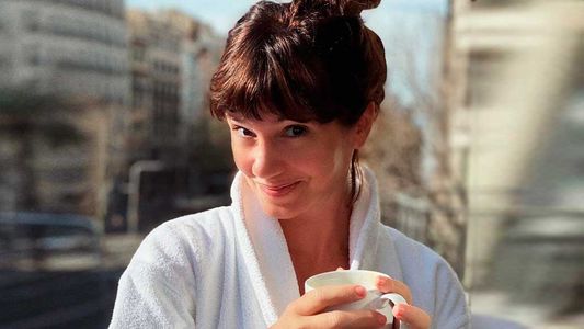 La sexy y mañanera forma de Griselda Siciliani de arrancar el día de su cumpleaños