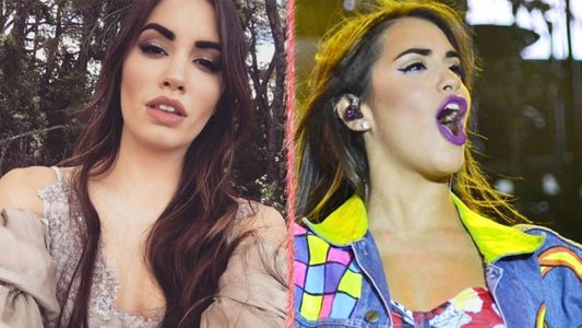 Lali Espósito casi se come otro bicho