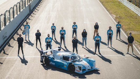 Hyundai y el auto de carreras a hidrógeno