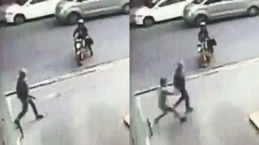 Jorge Rial fue asaltado por motochorros en Palermo: el video de lo que pasó