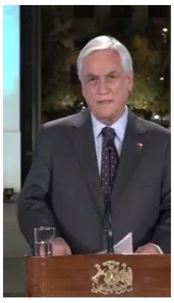 Piñera volvió a hablar de acuerdos y aceptó que hubo uso excesivo de las fuerzas y se cometieron abusos