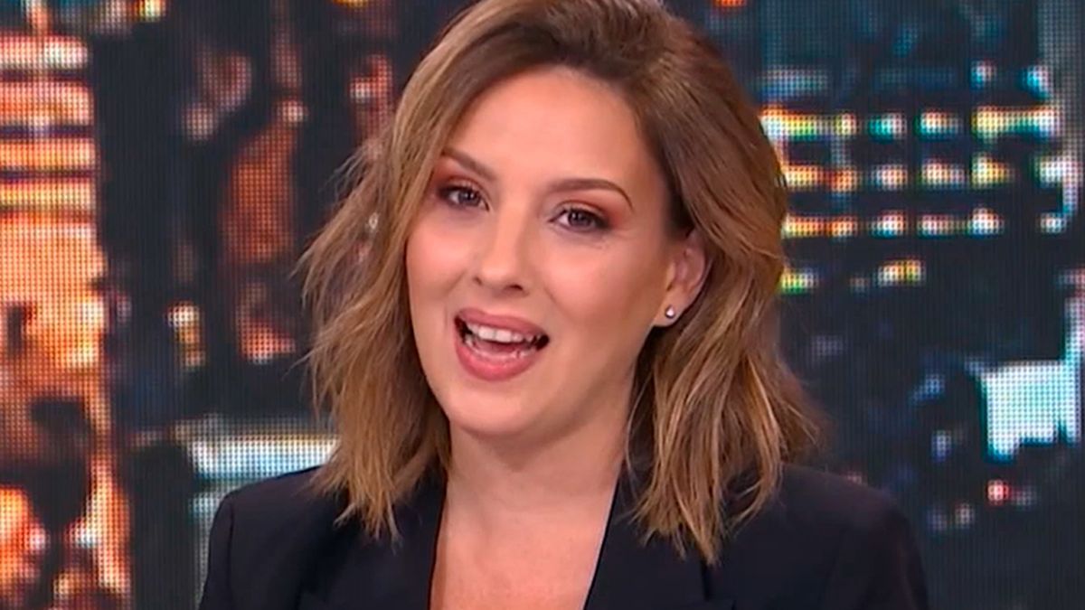 Soledad Larghi se despidió de la conducción de América Noticias, en la recta final de su embarazo