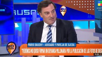 Mario Baudry, el novio de Vero Ojeda: Es mentira que Maradona quería morirse; tenía síndrome de abstinencia