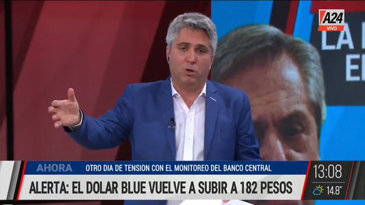 El comentario de Maxi Montenegro: otro día de tensión con el dólar y con el BCRA pulseando para evitar que se dispare