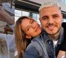 Mauro Icardi subió fotos de la China Suárez haciéndole upa a sus hijas para enfurecer a Wanda Nara