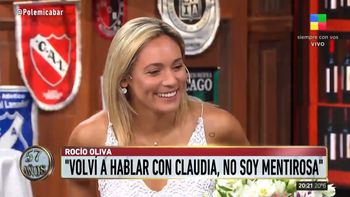 Rocío Oliva contó detalles de la última charla con Claudia Villafañe: Me pidió que...