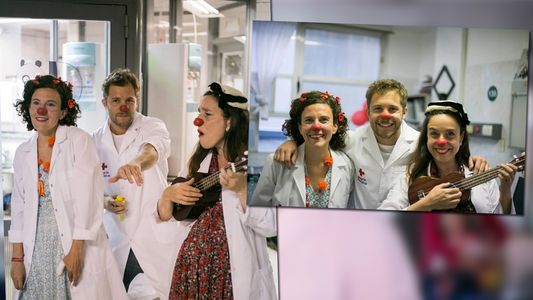 Nico Riera fue payamédico y le sacó sonrisas a muchos chicos