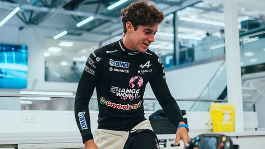 Estamos hechos el uno para el otro: el guiño de Alpine a Colapinto en el Día de los Enamorados