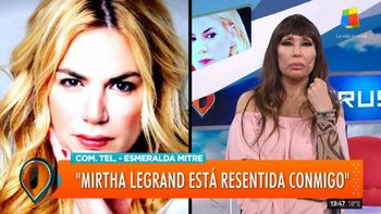 Esmeralda Mitre: Mirtha Legrand está resentida conmigo y fue ordinaria
