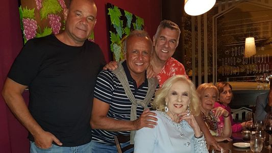 Mirtha Legrand fue a ver a Midachi y luego cenó con ellos