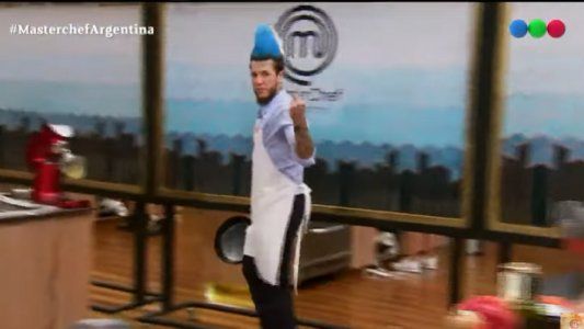 El grosero gesto de Alex Caniggia a Cande Vetrano por una cacerola