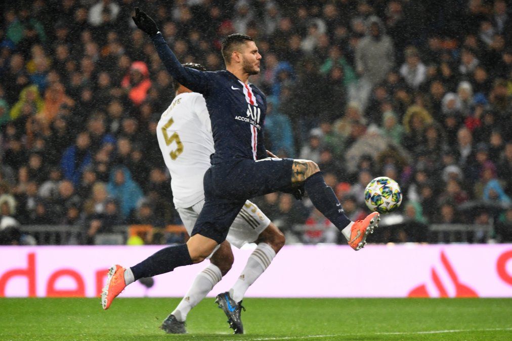 Champions League: Real Madrid le ganaba 2-0 al PSG de Icardi y Di María, pero se durmió y terminó 2-2