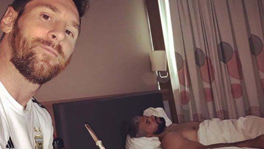 La foto viral de Messi, Agüero y el mate: la explicación del Kun y el comentario de Neymar