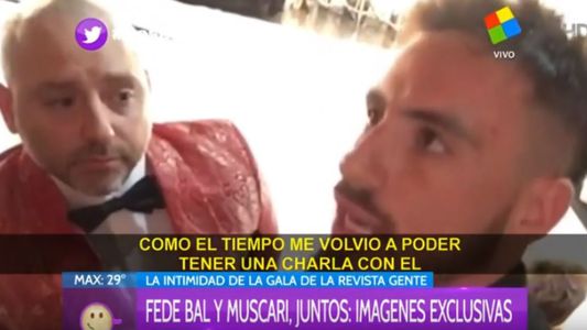 ¿Del odio a la amistad? Muscari y Federico Bal, otra vez juntos